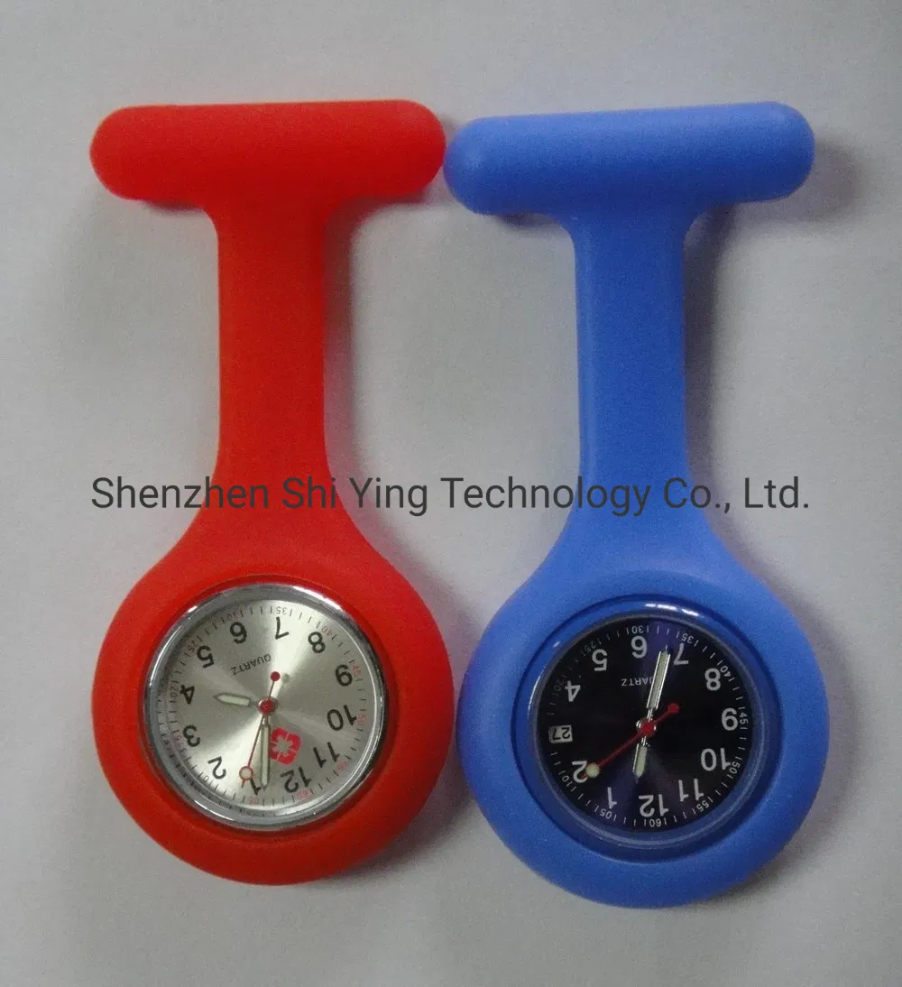 OEM Quality Japan Movt Waterproof Quartz Silicone Nurses Watch for Gift