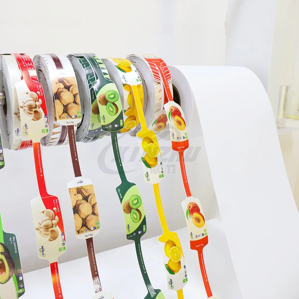 230-Micron Eco-Waterproof Fruit Tag Raw Material Cost Custom Printing