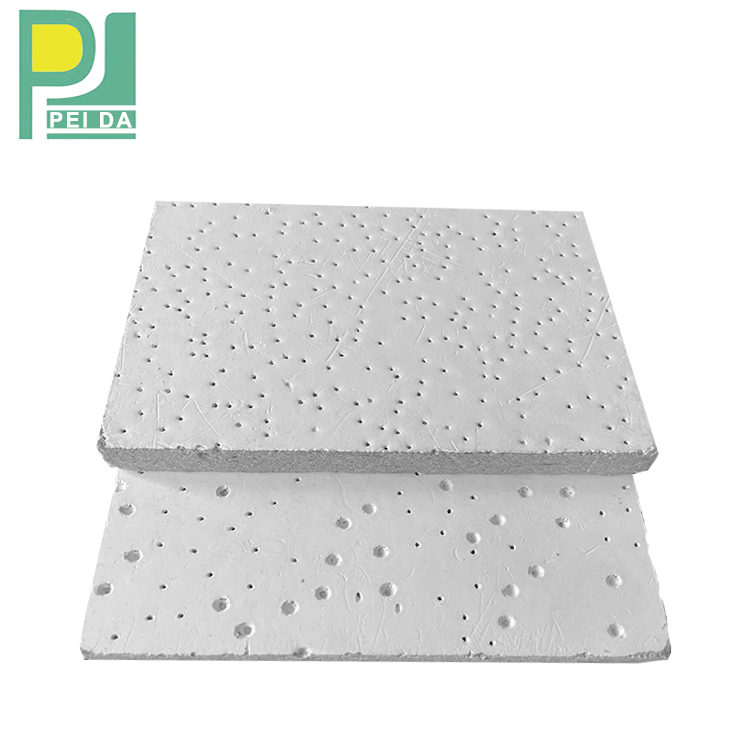600X600mm Acoustic Mineral Fiber Board Drop Ceiling Tiles Price