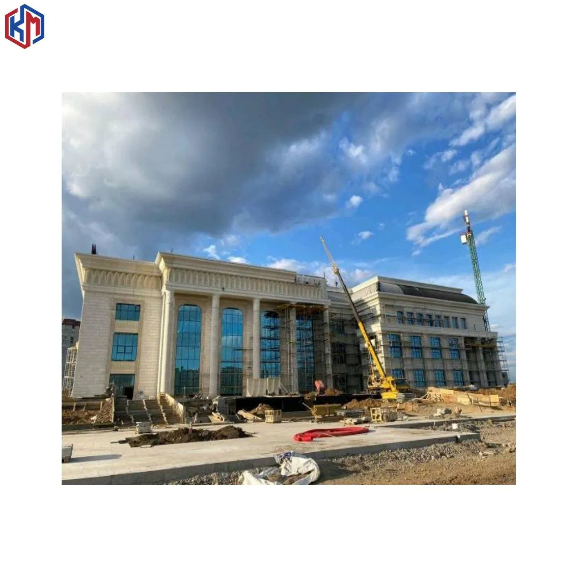 Gfrc Moulding for American Wooden Structure House Villa Bungalow Exterior Wall Decoration