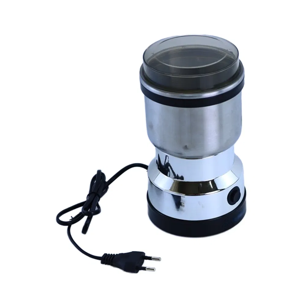 a Sophisticated Premium Portable Coffee Grinder with Stainless Steel Blades and Hassle-Free Cleaning