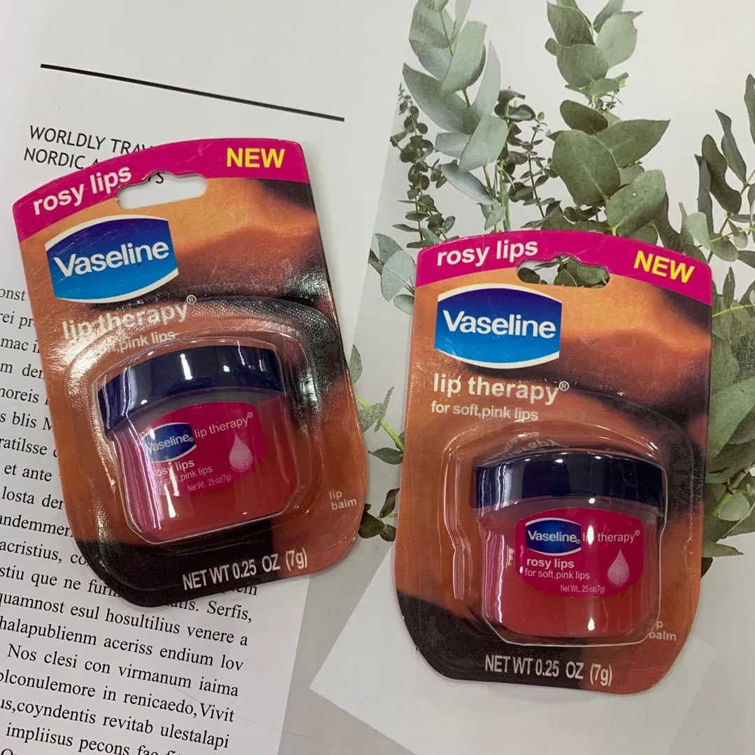 Vaseline 7g Lip Balm Moisturizing Anti Cracking Fade Lip Color Hanging Box