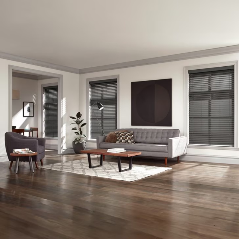Customized New Design PVC Window Blinds PVC Window Blinds Faux Wood Blind for Home Life