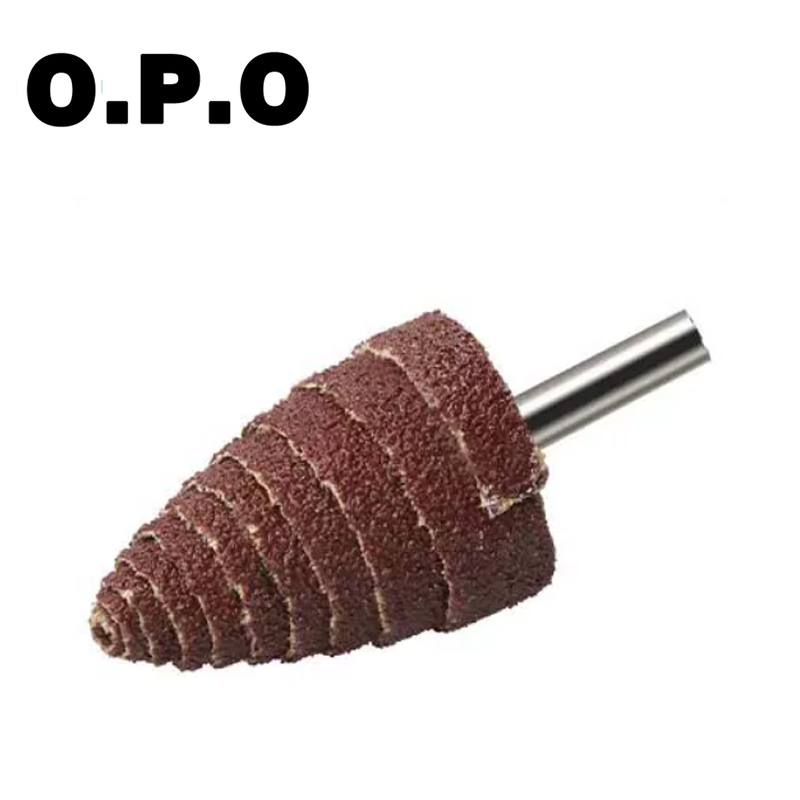 Лепестковый шлифовальный круг 40x25x6 мм на шпинделе