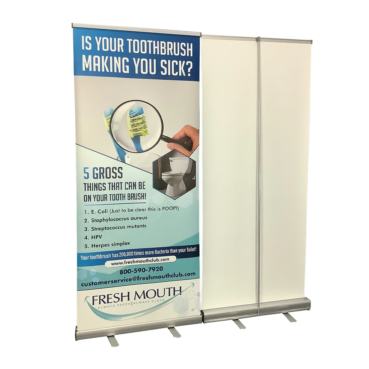 Quality Aluminum Scrolling Retractable Poster Banner Standing Pull up Display Stand Economy Standard Oxford Bag