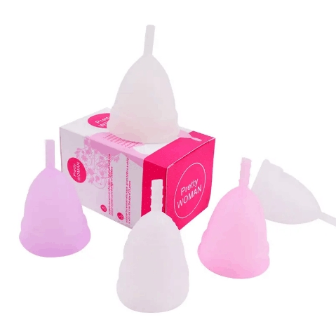 Wholesale Custom Reusable Medical Silicone Menstrual Cup for Female Hygienic Aid