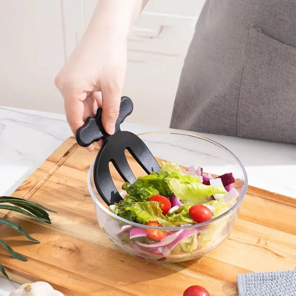 Salad Claws Portable Mixing Tongs Kitchen Utensils Wbb27587