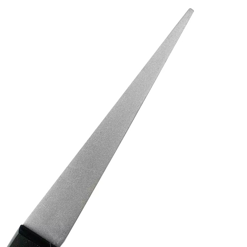 Двусторонняя точилка для ножей с деревянной ручкой