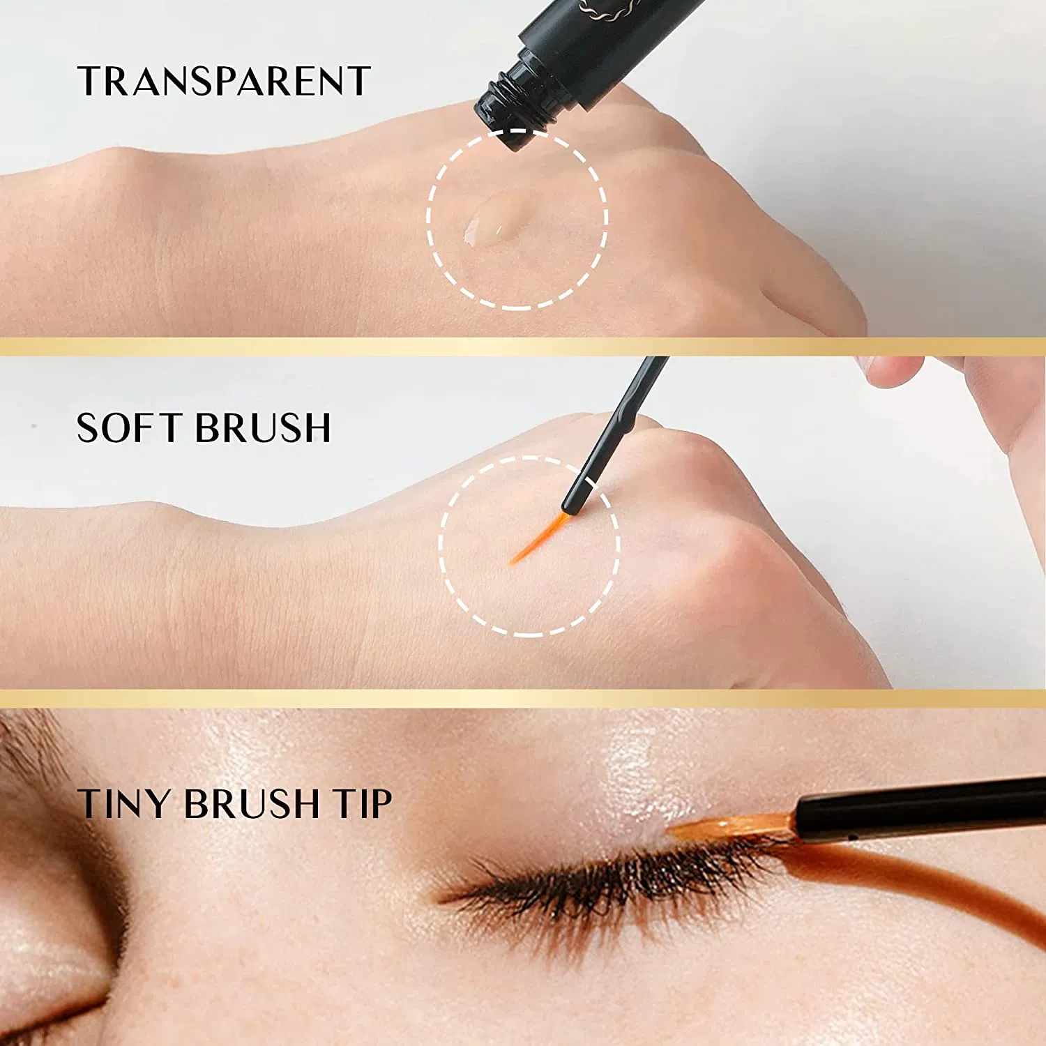 Wholesale Thick Black Curly Eyelashes Eyebrow Natural Mascara