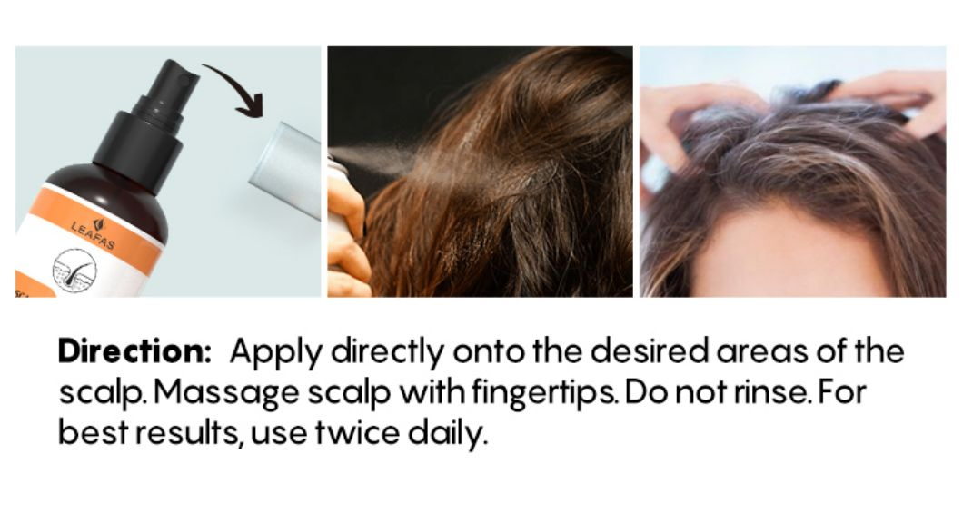 Private Label Anti Hair Loss Hair Growth Oil