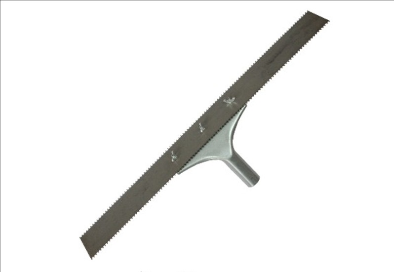 Double Notch Floor Coating Square Teeth Rake U=4mm