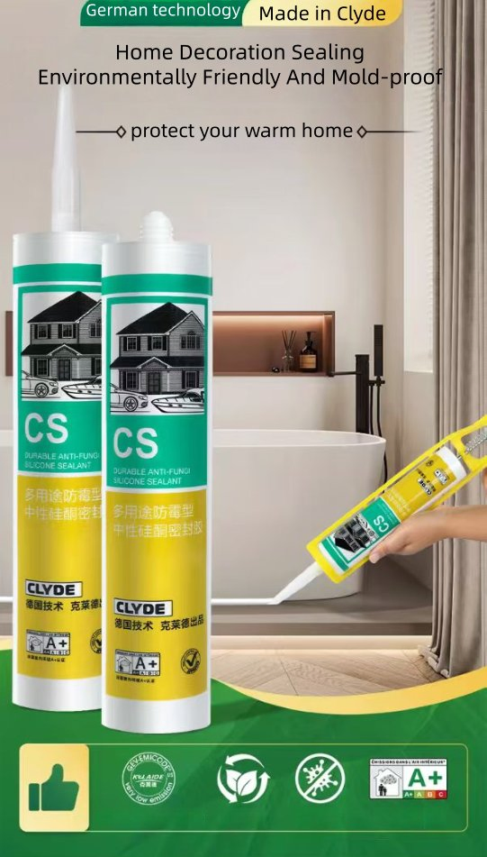 Factory Outlet Waterproof Moldproof Silicone Sealant
