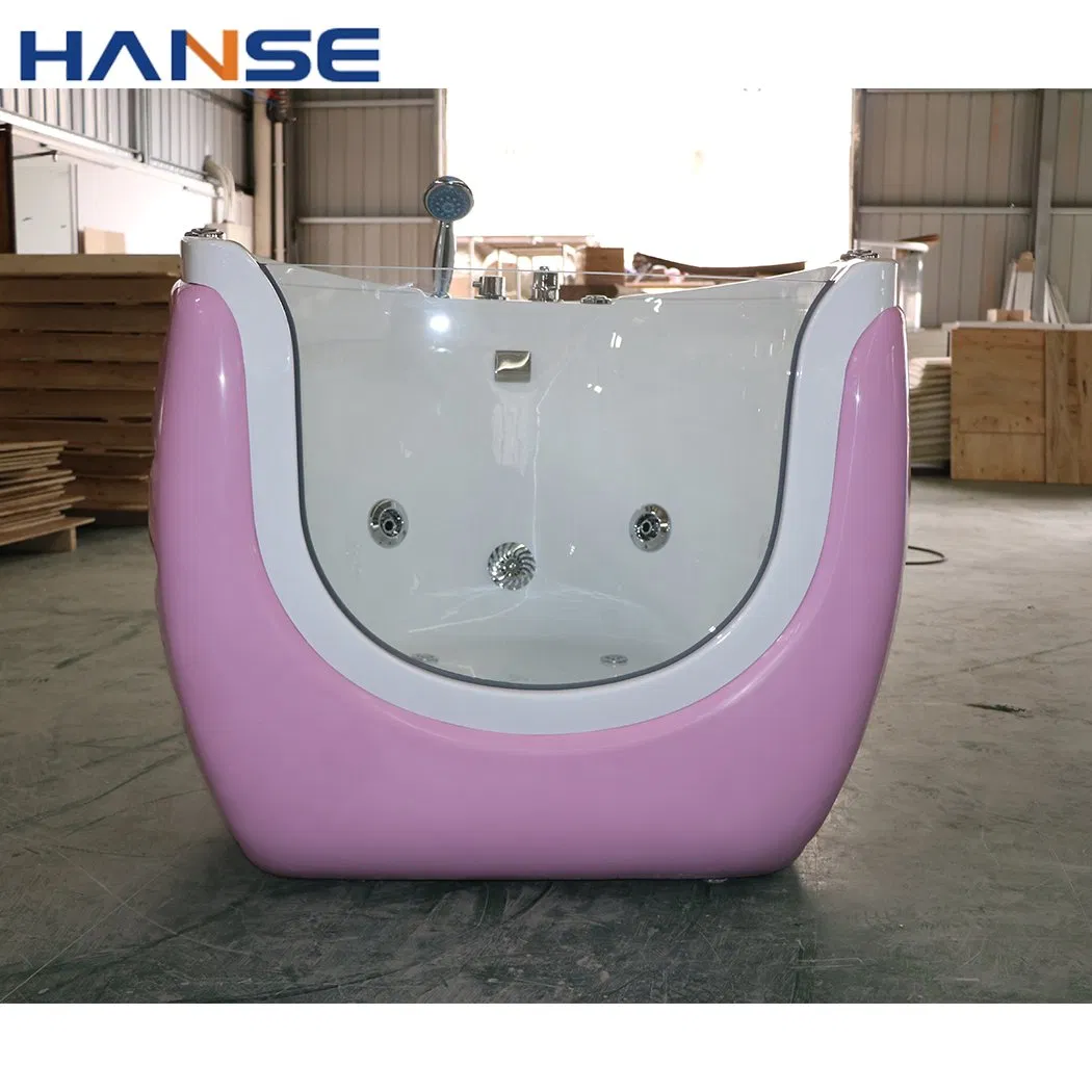 Детская ванна из акрила с прозрачной дверцей