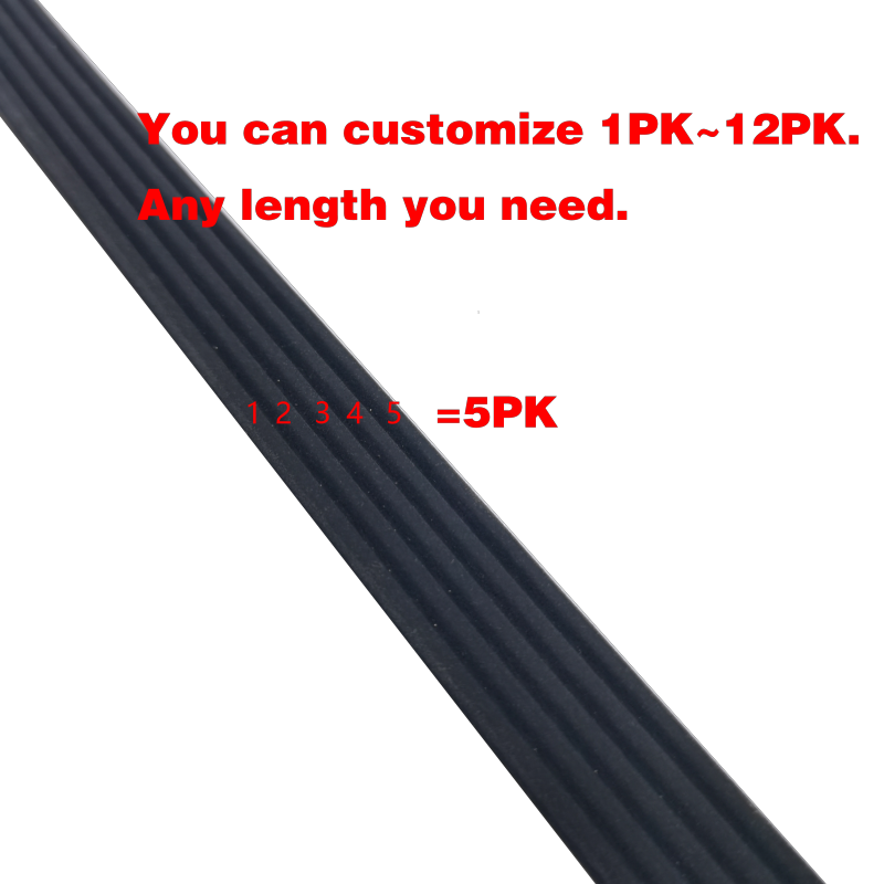 Customizable Automobile Multi-Belt Polypropylene Rubber Belt