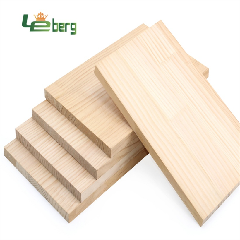 Pine/Rubber/Poplar Wood Finger Joint Countertops Panel for Kitchen Use Pine Solid Wood