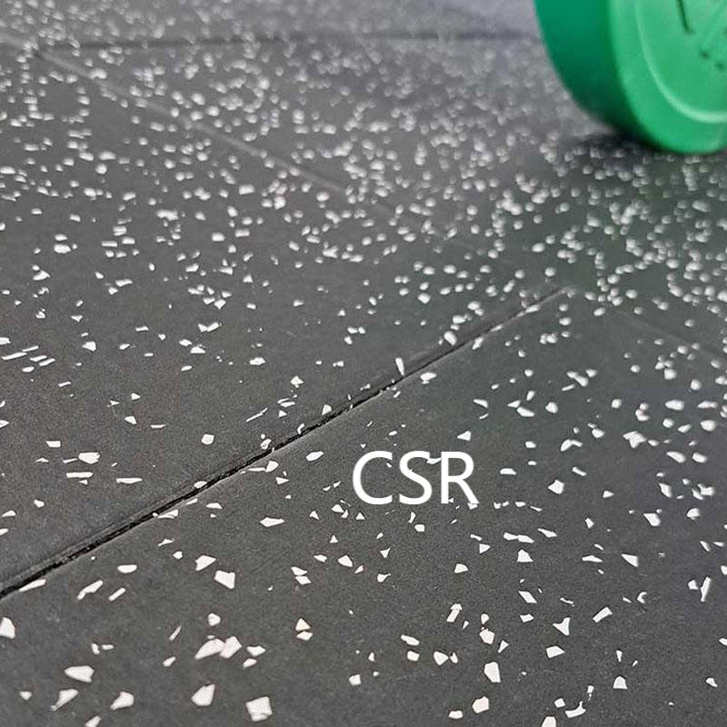 Easy to Assemble and Disassemble Rubber Mats Gym Floor for Indoor Outdoor