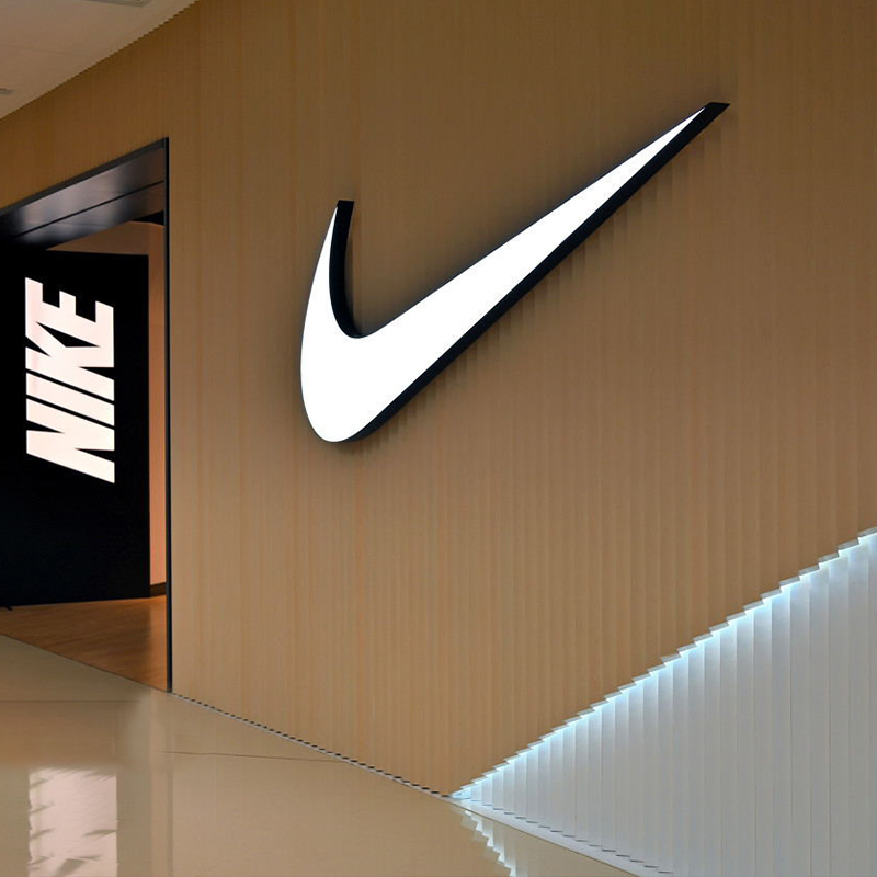 3D Sign LED Letters Cut to Size Front Custom Acrylic Electronics Letters