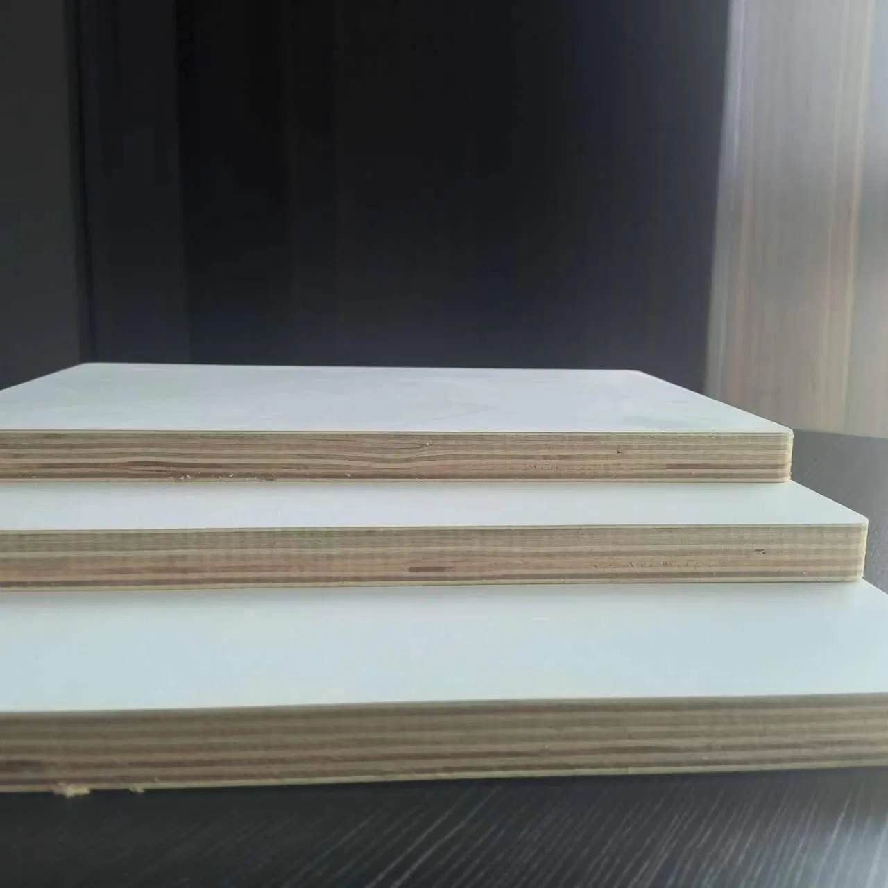 Lvp for Furniture Frosty White Laminated Veneer Paper