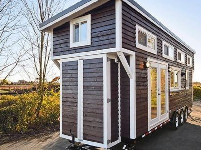 European Standard Modular Mobile Tiny House on Wheels Caravan