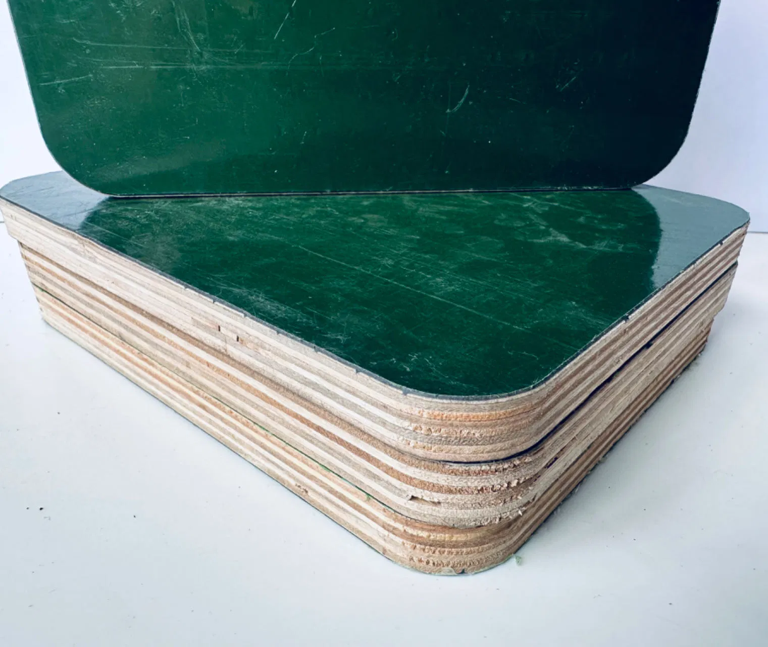 Green PP Plastic Marine Plywood Sheet Film Faced Plywood Marine Plywood for Construction