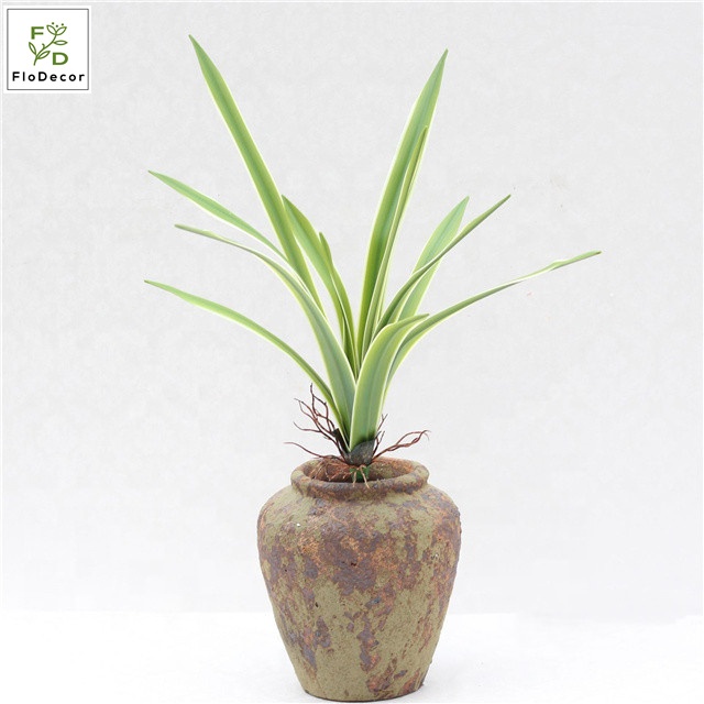 Листья искусственные цимбидия композиция водяная лилия