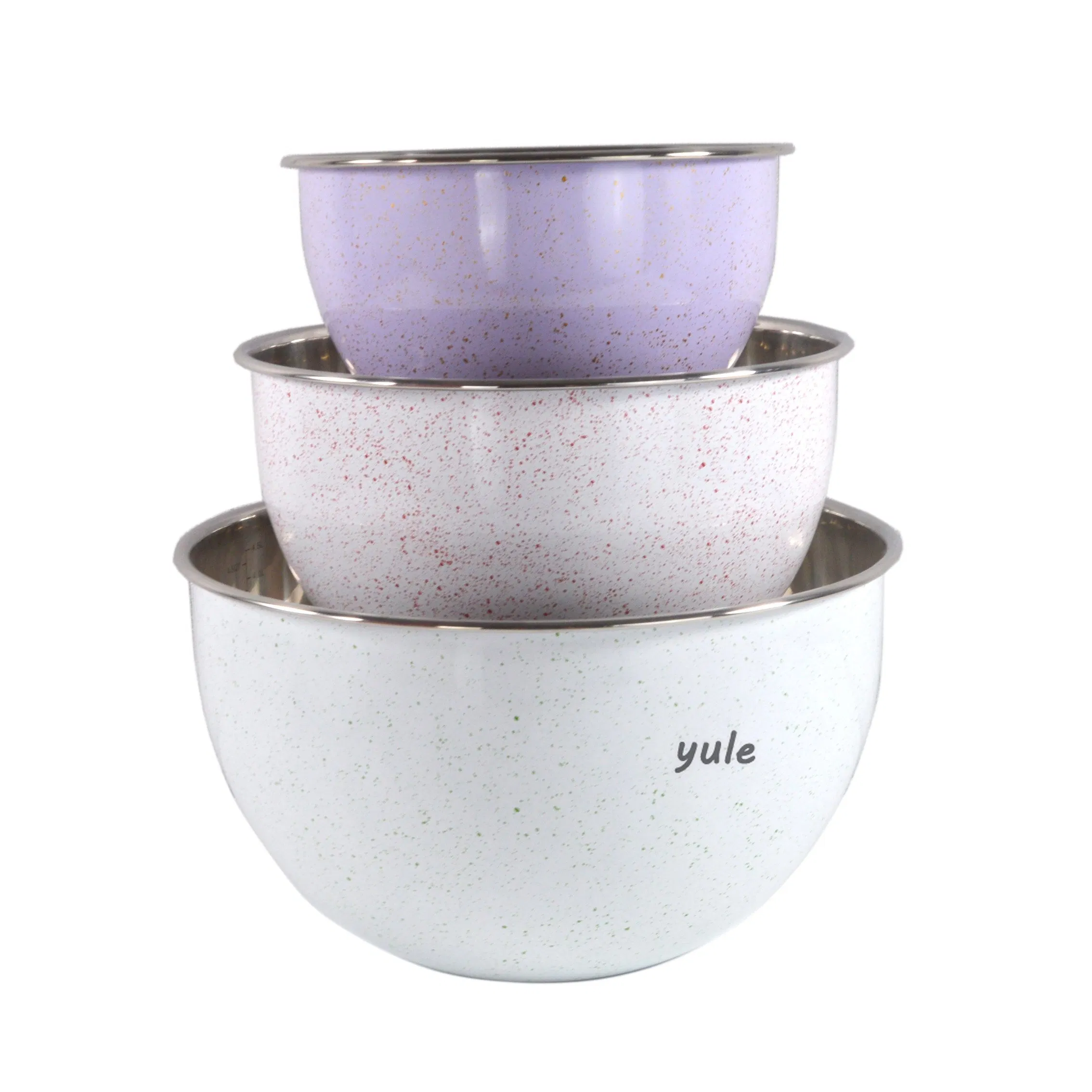 2025 New Design Extra Large Mixing Bowl Food Salad Container Stainless Steel Mixing Bowl with Lids Salad Bowl
