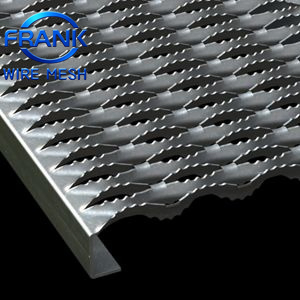 Perforated Aluminum Grip Strut Safety Grating - Heavy-Duty Walkway Grating with Exceptional Strength
