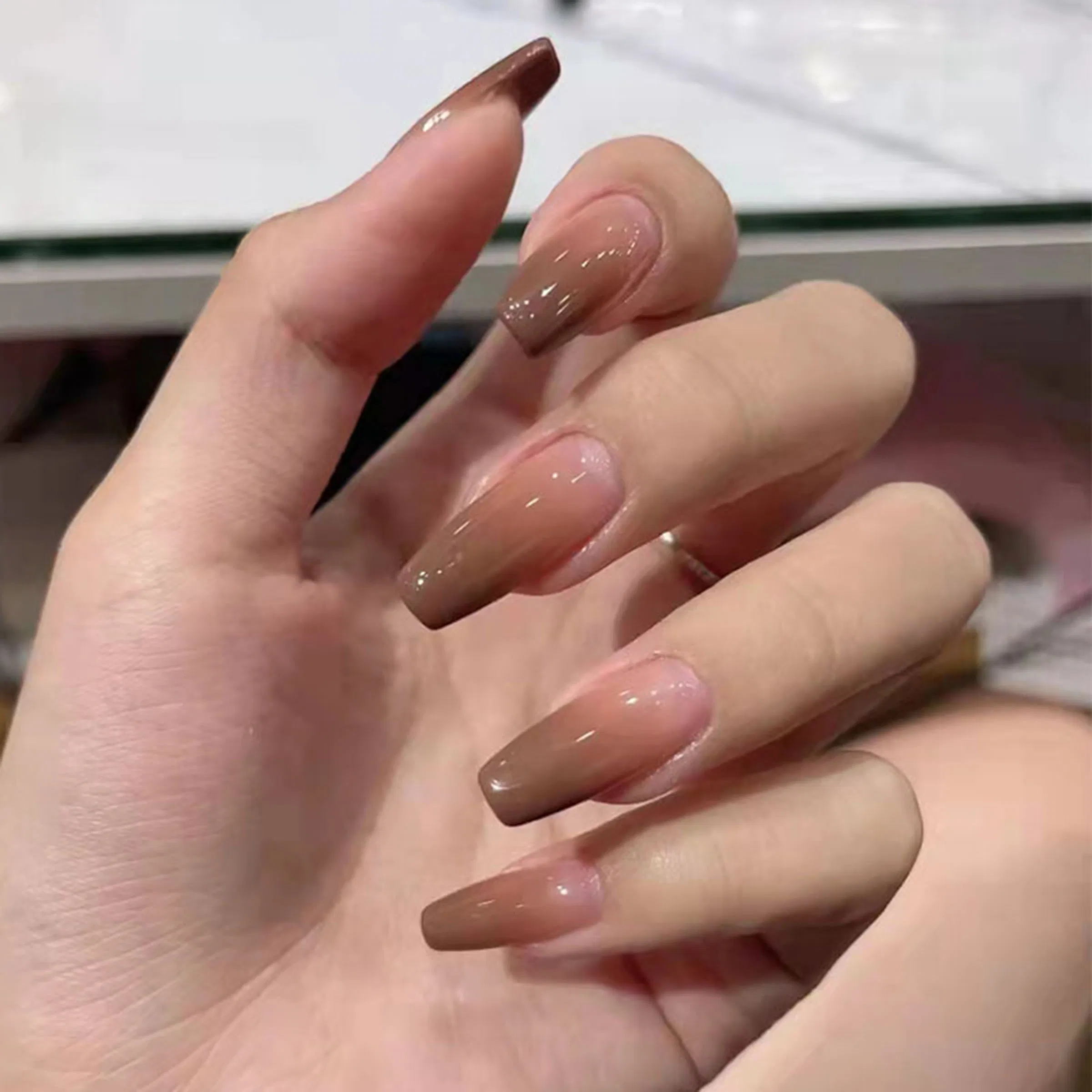 Fashionable New Fake Nail Boxed Wearable artificial Nail Artificial Wearing Fashion Nails