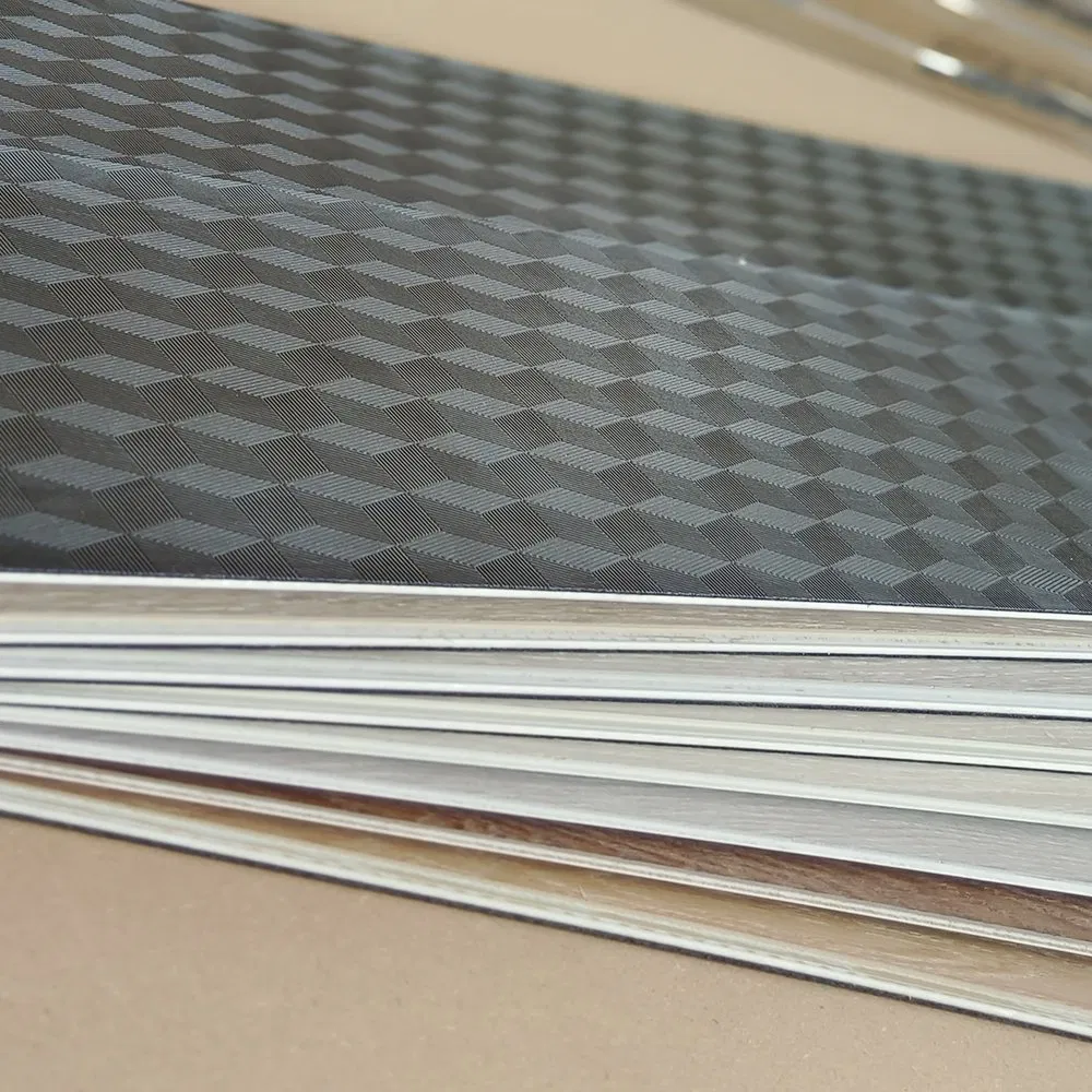 Hot Selling Wood Grain High Gloss Waterproof Spc Plastic Stone Composite Flooring