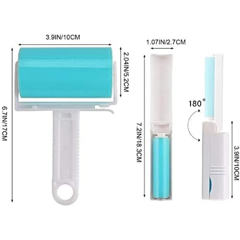 Promotional Factory Existing Goods Innovation 3-Pack Washable Reusable Sticky Tool Lint Roller