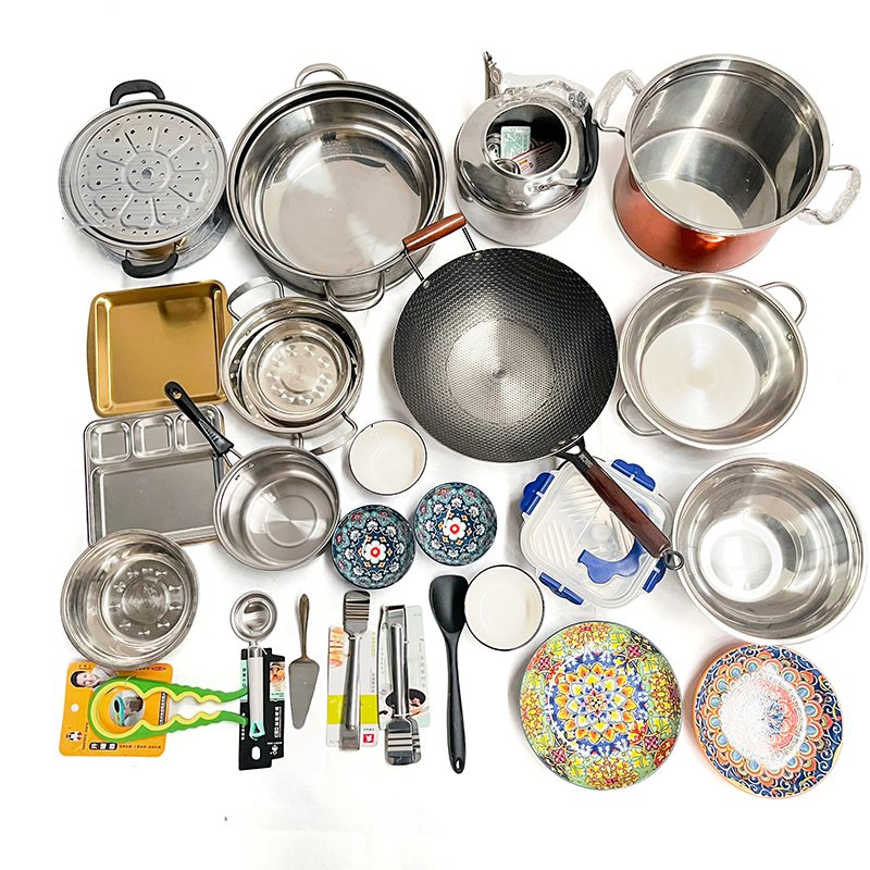 Ustensiles De Cuisine Inox Set De Casseroles Wholesale Stainless Steel Kitchenware