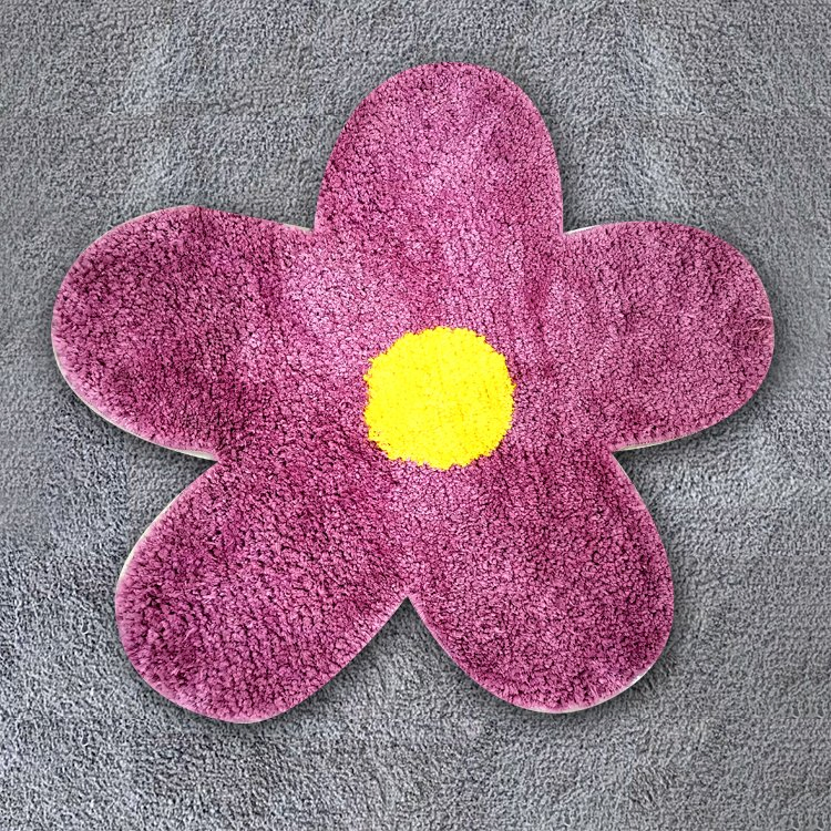 New Arrival Room Rug Fluffy Floral Large Bathroom Rugs Mat Floor Carpet for Bathroom, Bathtub, Shower and Sink