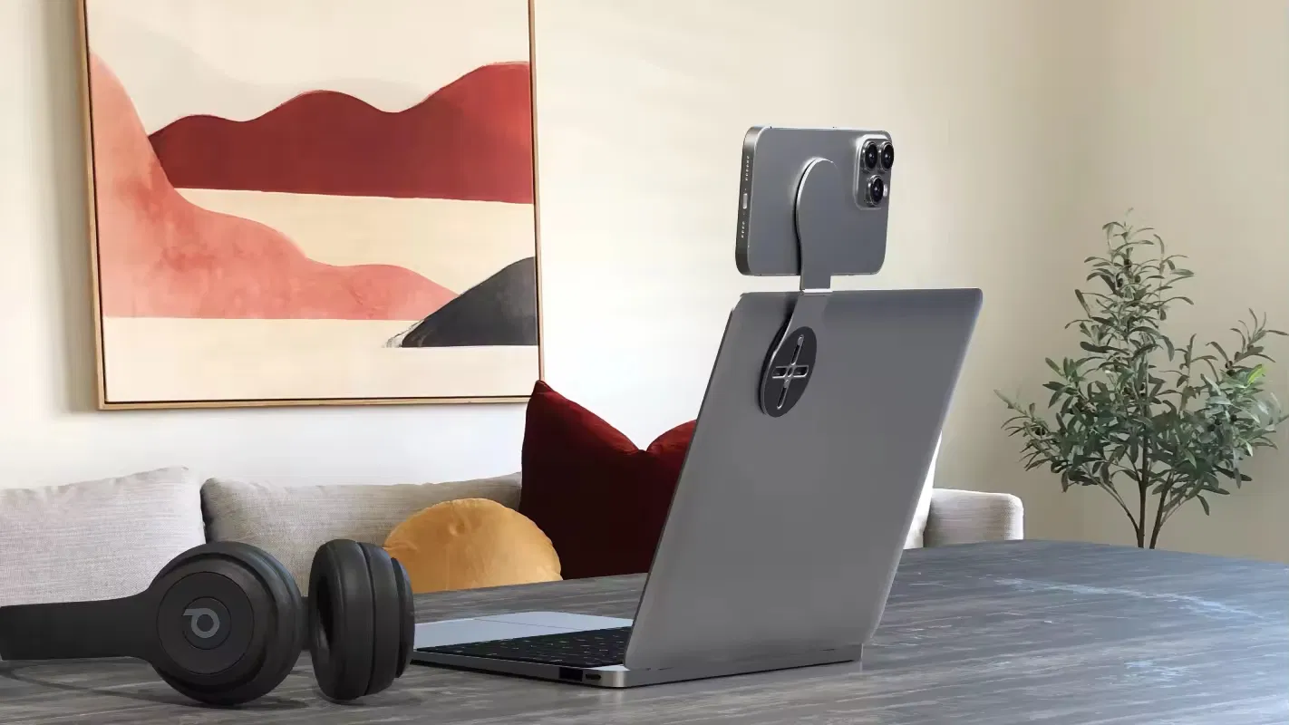 Trending Products 2025 New Arrivals Innovative Cool Gadgets Phone Accessories Magnetic Cell Phone Holder for Laptop Car Mounttrending Products 2025 New Arrivals