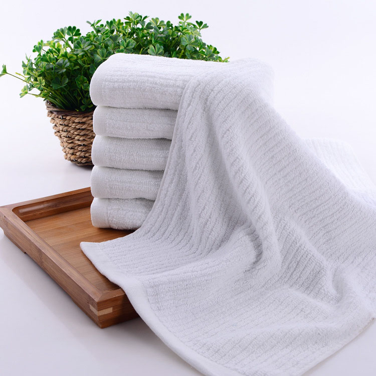 White Towel Hotel Sets/Face Towel/Bath Towel/Hand Towel
