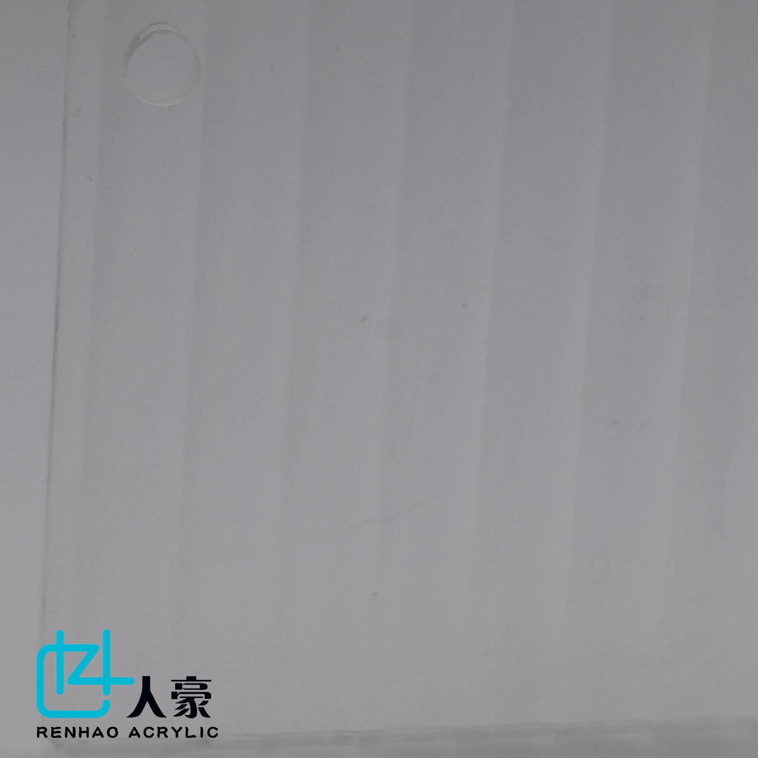 Special Corrugated (Textured) Acrylic Sheets Sheet for Advertising with Concave Stripes Surface