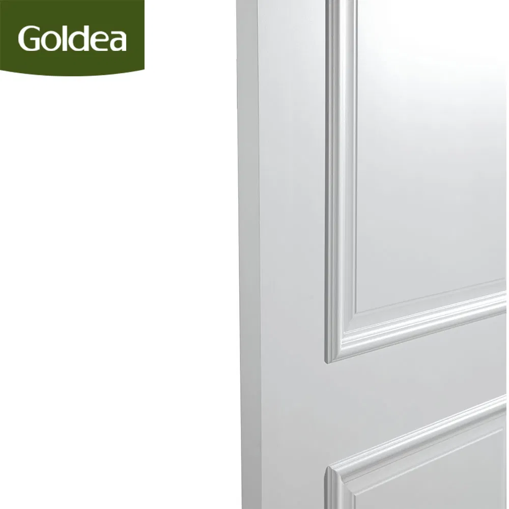 Customized New Design Home Bedroom Kitchen Bathroom Hotel PVC Fireproof Interior MDF Wooden Door