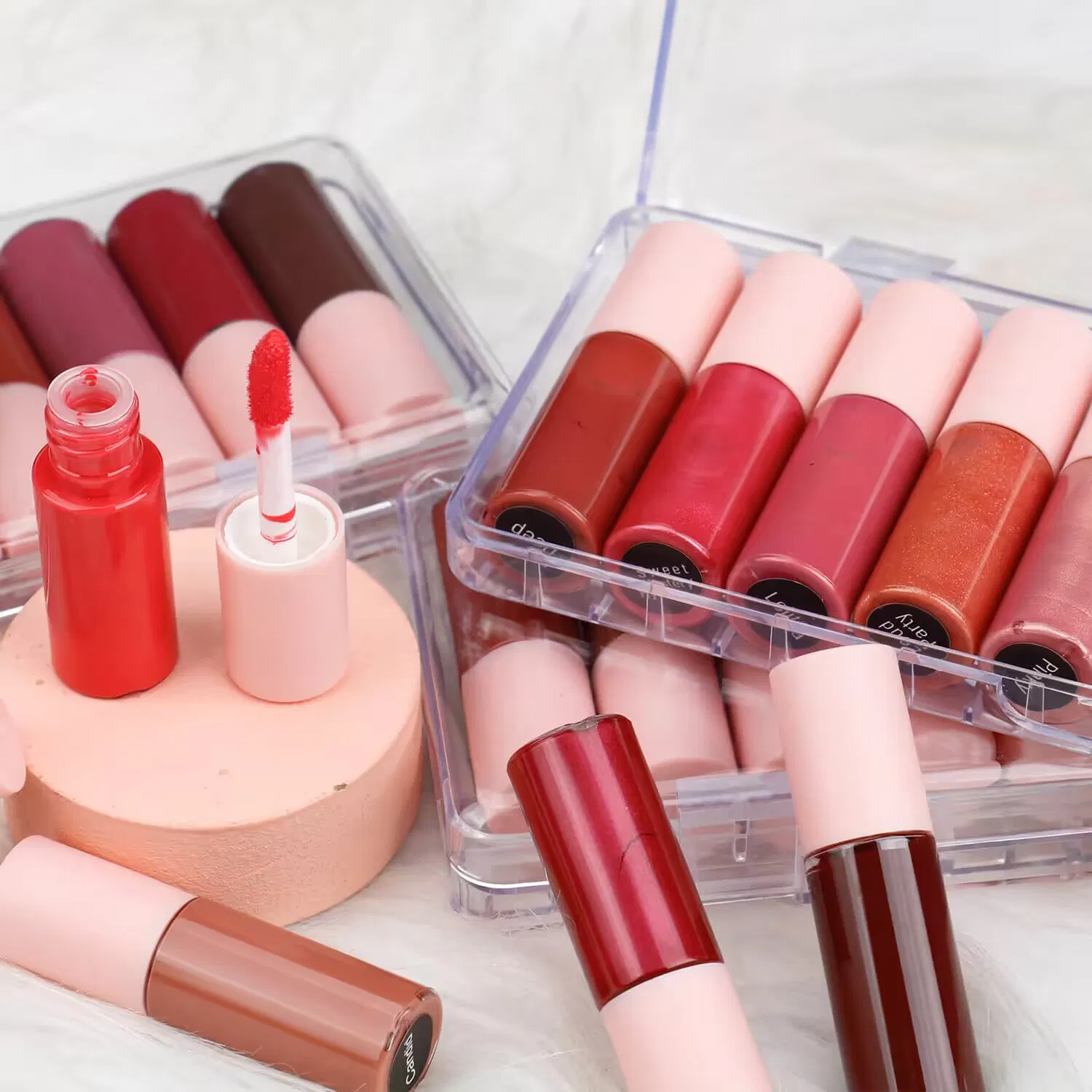 Wholesale Mini Multiple Colors Available Waterproof Lipstick Long Lasting Vegan and Cruelty-Free Private Label Lipstick Set