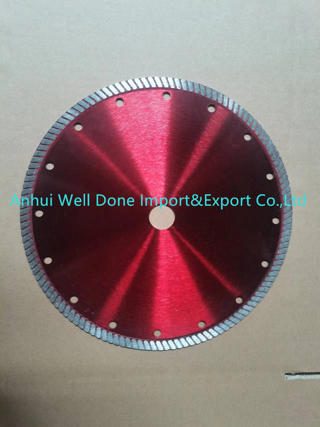 6 Inch Turbo Sintered Segmented Diamond Saw Blade for Granite Marble Concrete