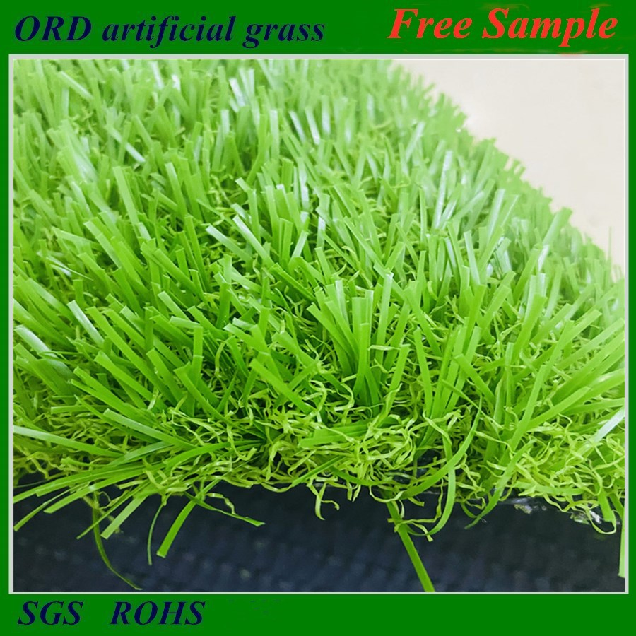 30mm 3 Tones 4 Tones C Shape Synthetic Artificial Turf Grass Lawn for Balcony Home Garden Ornaments