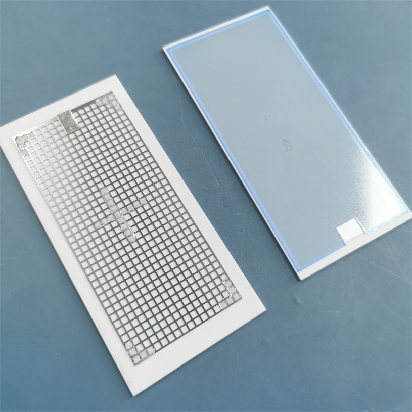 Air Purifier Replacement 96% Alumina Ceramic Ozone Plate with Metal Etching