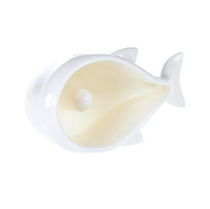 Cute White Whale Spout Fruit Fork Set