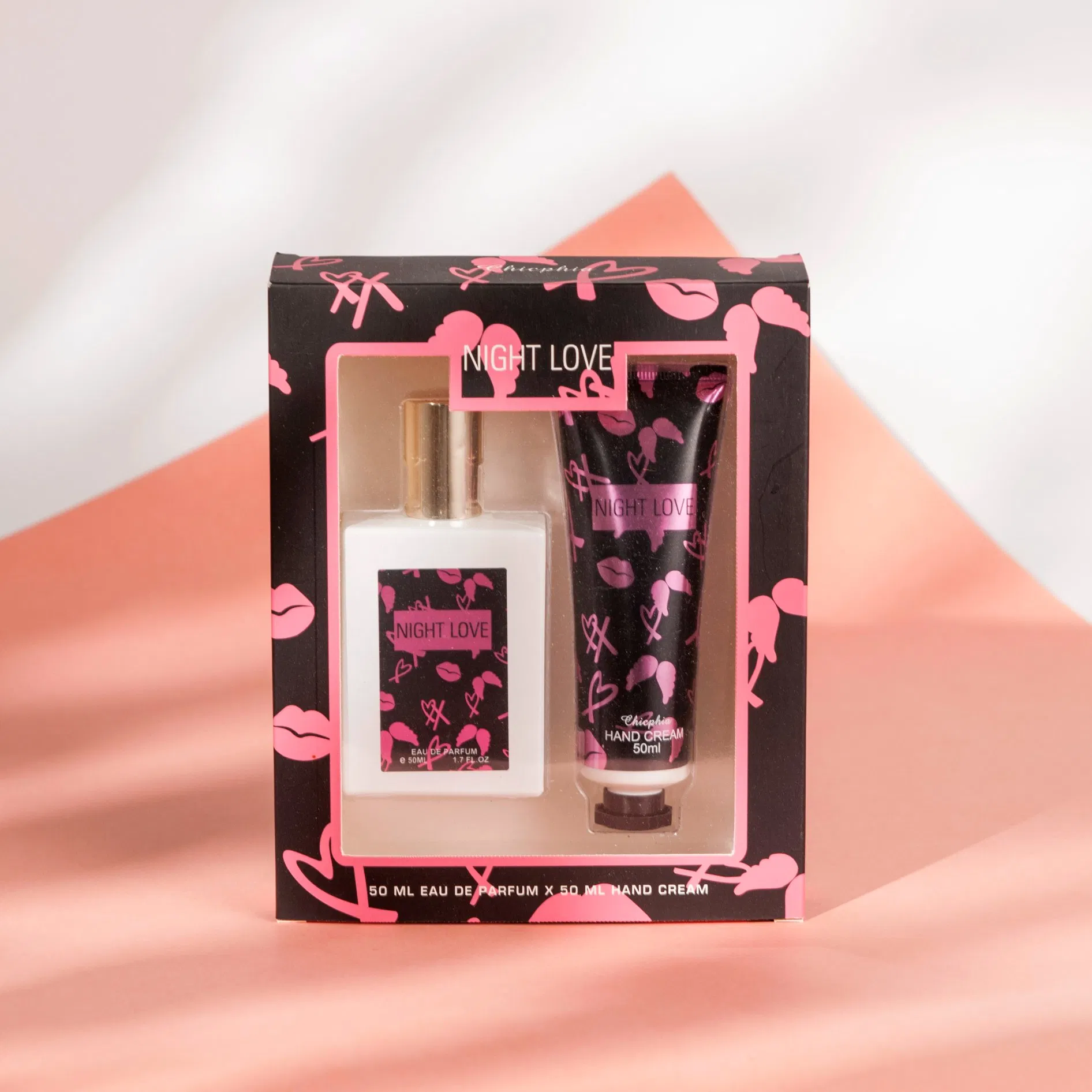 Perfume Sets for Women Gift Luxurious 2 Piece SPA Gift Set with Hand Cream, Perfume, Gifts for Women