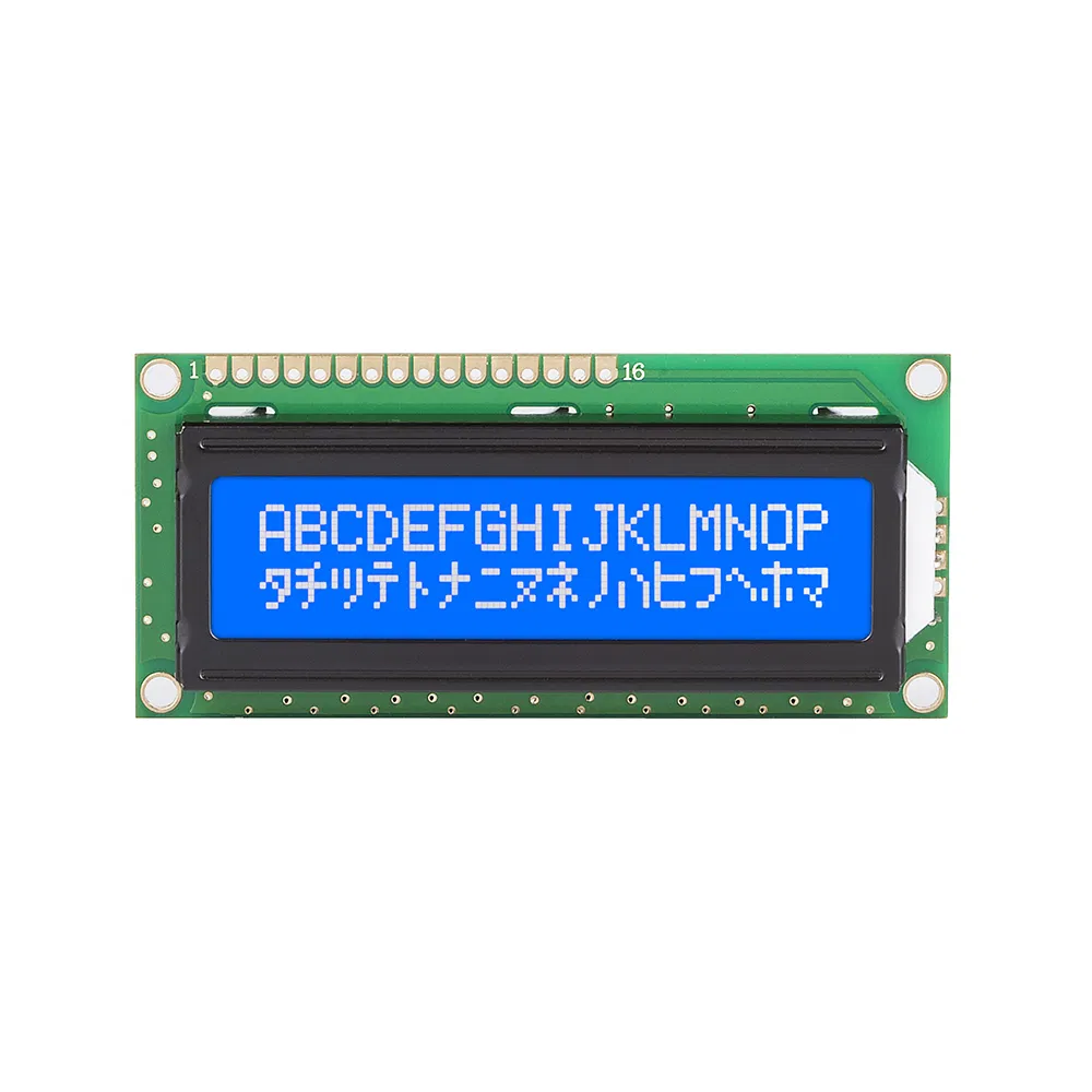 5V 3.3V Blue Grey Green Character 16X2 1602 LCD Module