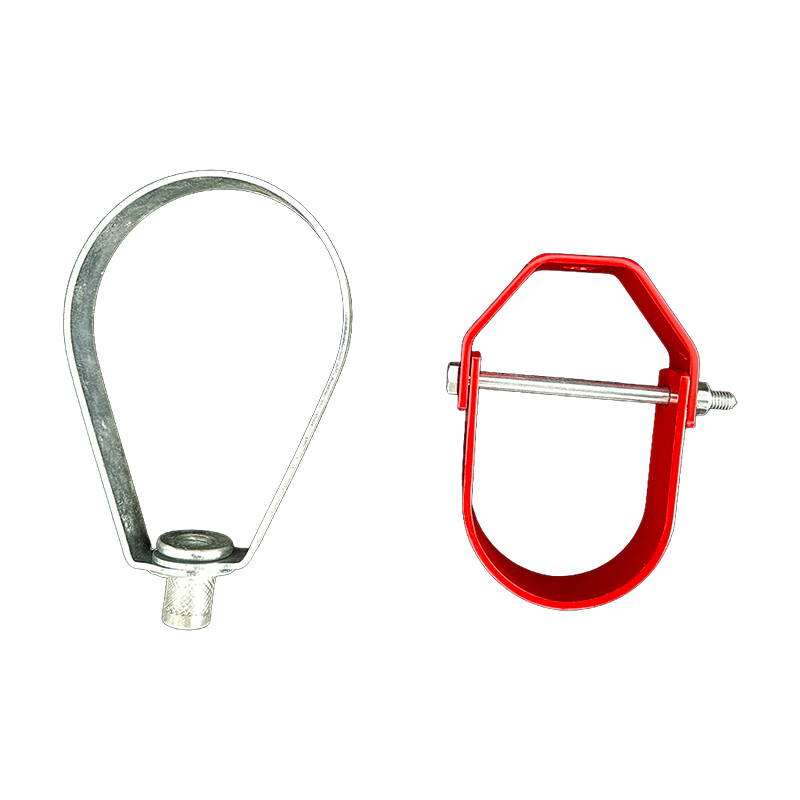 High Quality Seismic Horseshoe/Pear Shape Pipe Clamp for Gas Water Tube Bracing and Support