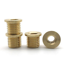 CNC Machining Metal Parts Custom Brass Flat Round Head Hollow Screw