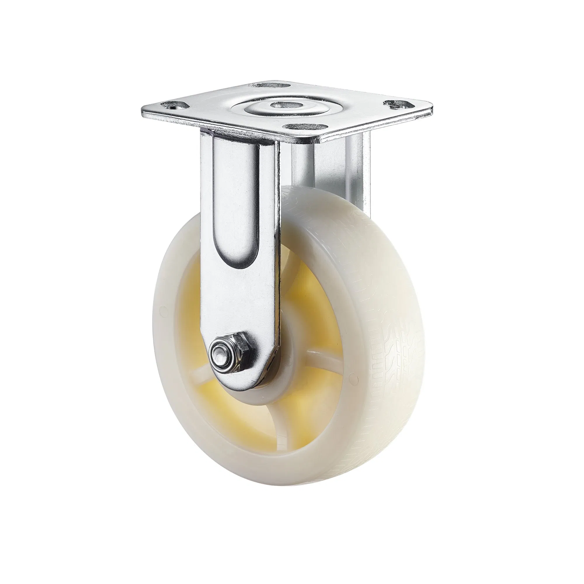 Universal Castor Wheels 4/5/6/8 Inch Swivel with Brake Plate Industrial Heavy Duty Caster