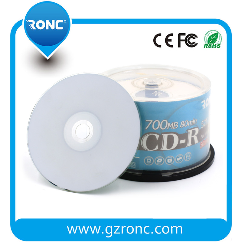 CD-R 52X для печати, упаковка 50 шт.