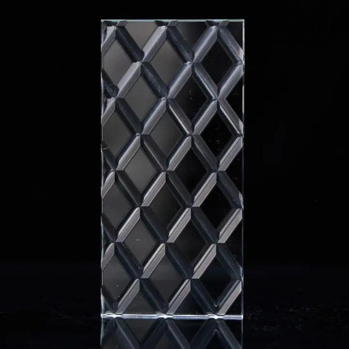 8mm, 10mm, 12mm Decorative Carved Glass for Door/Partition/Window