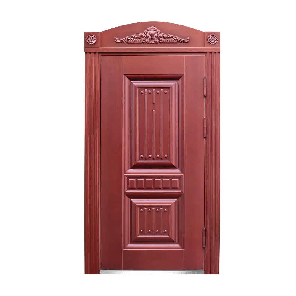 Стальная входная дверь в классическом стиле