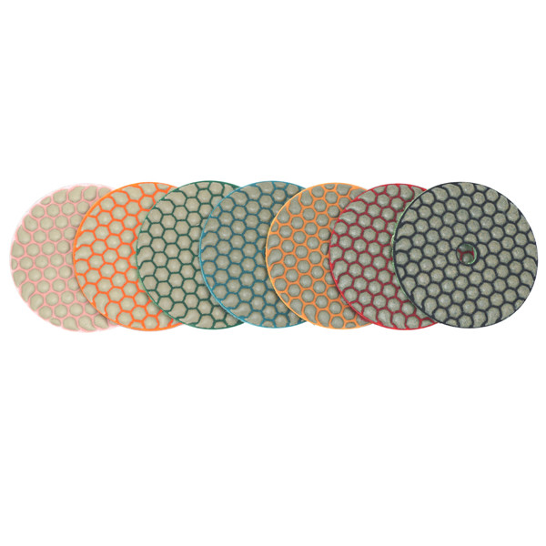 Angle Grinder Dry Diamond Granite Polishing Pad